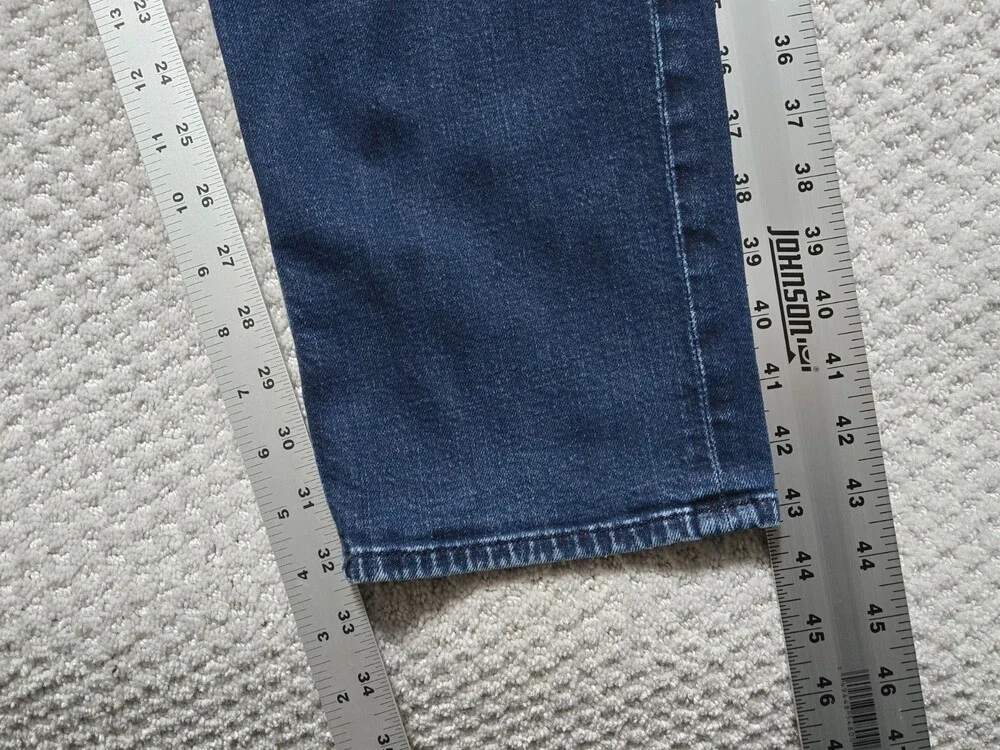 Hudson Brand Blake Slim Straight Blue Jeans Men’s 36 ~ RN 107906 Made in the USA